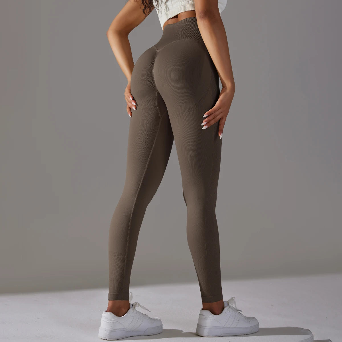 Women's Seamless Fitness Leggings - Push Up Shaping Gym & Cycling Pants