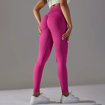 Women's Seamless Fitness Leggings - Push Up Shaping Gym & Cycling Pants