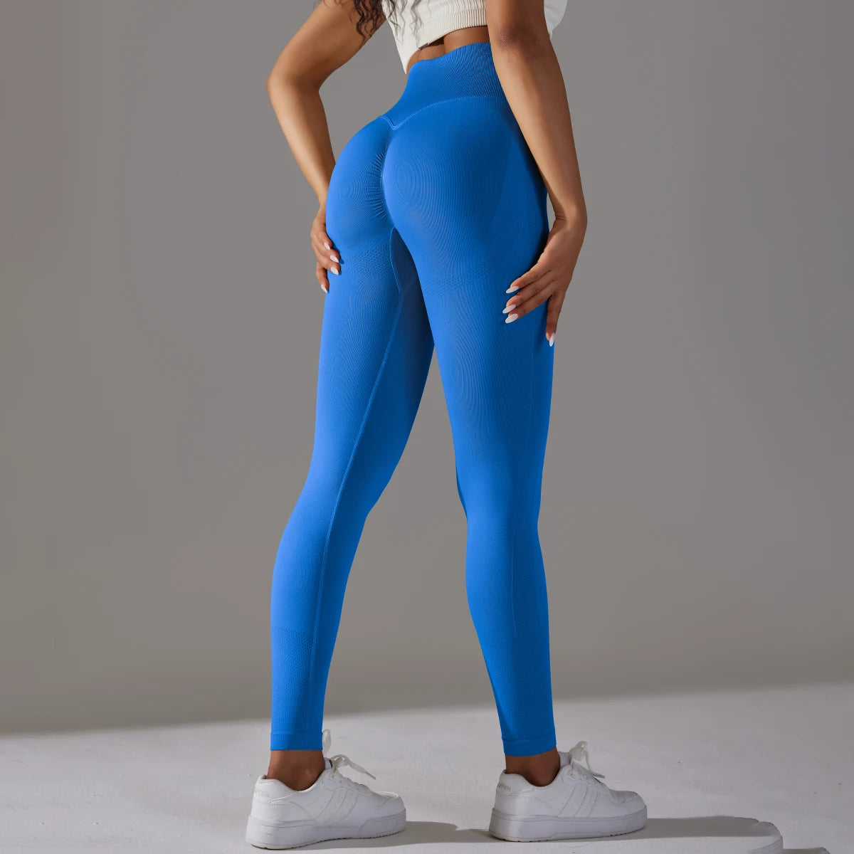 Women's Seamless Fitness Leggings - Push Up Shaping Gym & Cycling Pants
