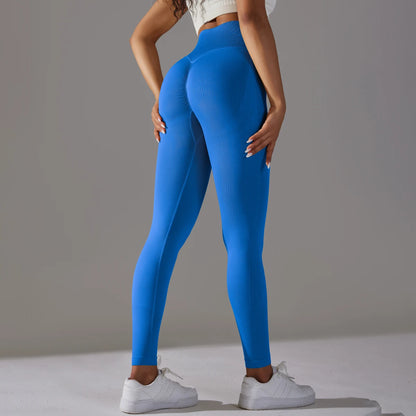 Women's Seamless Fitness Leggings - Push Up Shaping Gym & Cycling Pants