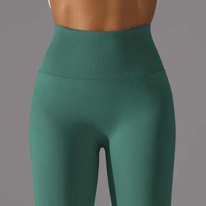 Women's Seamless Fitness Leggings - Push Up Shaping Gym & Cycling Pants