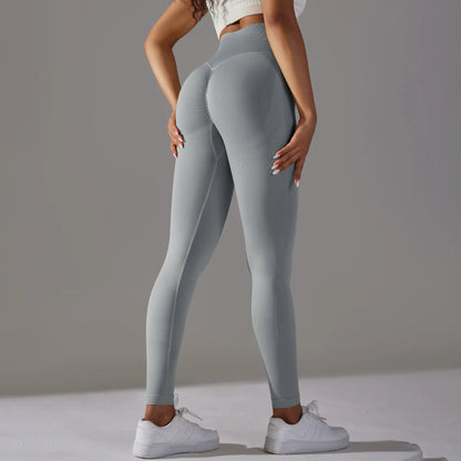 Women's Seamless Fitness Leggings - Push Up Shaping Gym & Cycling Pants