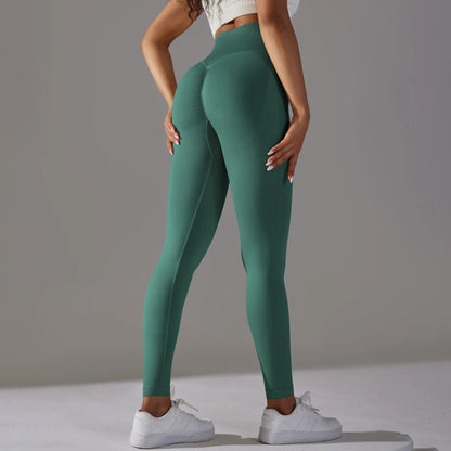 Women's Seamless Fitness Leggings - Push Up Shaping Gym & Cycling Pants