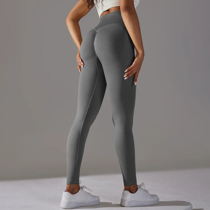 Women's Seamless Fitness Leggings - Push Up Shaping Gym & Cycling Pants