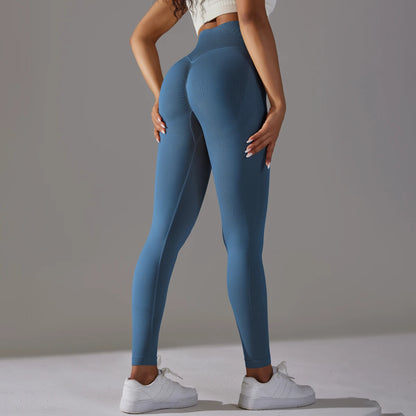 Women's Seamless Fitness Leggings - Push Up Shaping Gym & Cycling Pants
